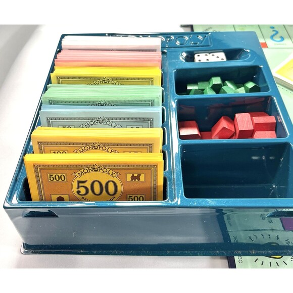 Monopoly Deluxe Edition Vintage 1995 Parker Brothers Board Game - Picture 6 of 14